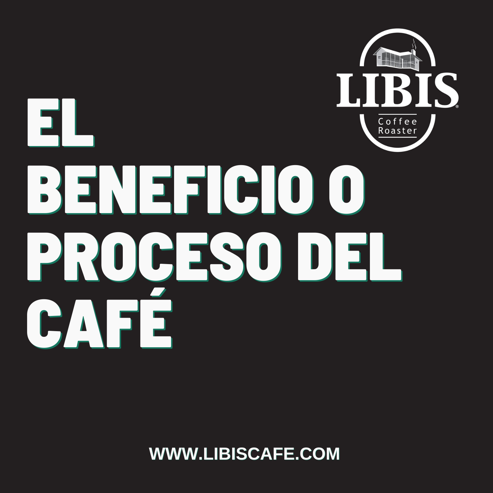 El beneficio o proceso del café